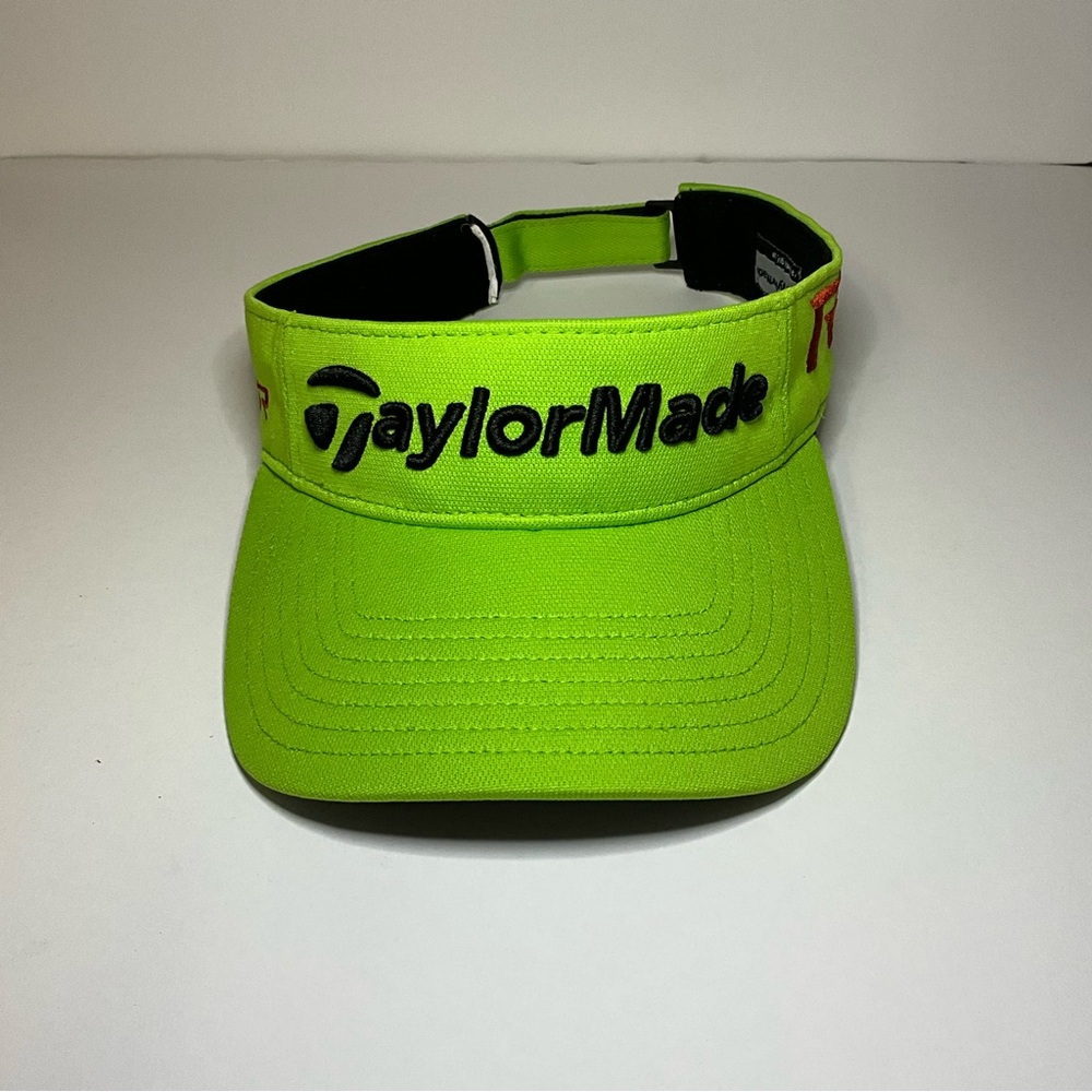 Green TaylorMade adjustable R15 AERO BURNER golf visor cap